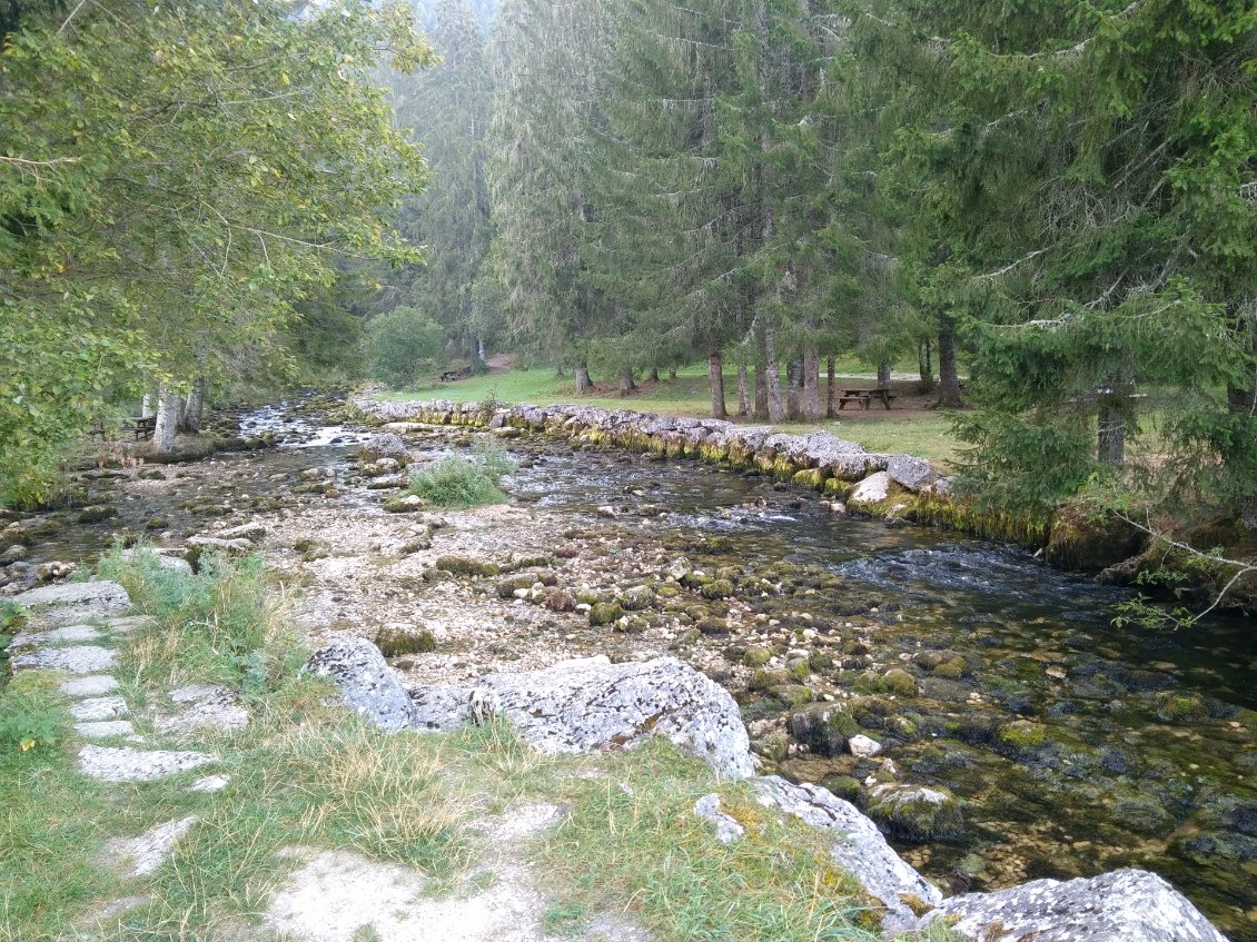 Source du Doubs à Mouthe