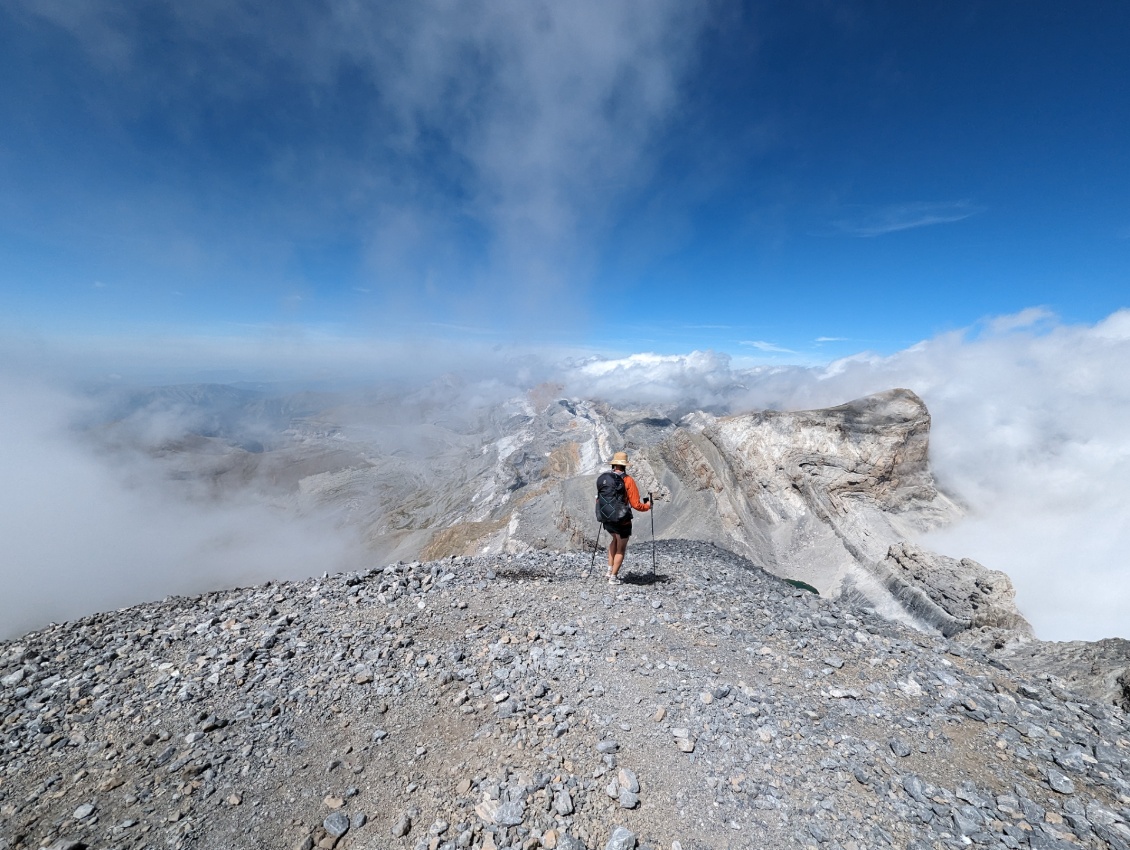 Au sommet du mont Perdu