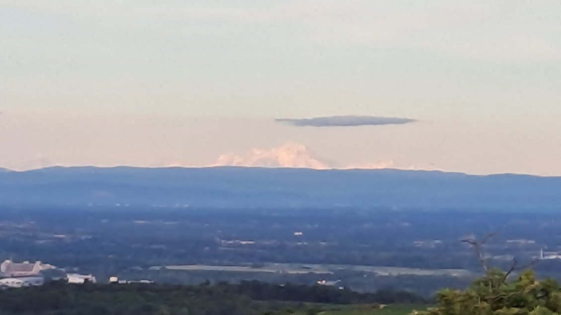 Vous voyez le Mont Blanc ?? 