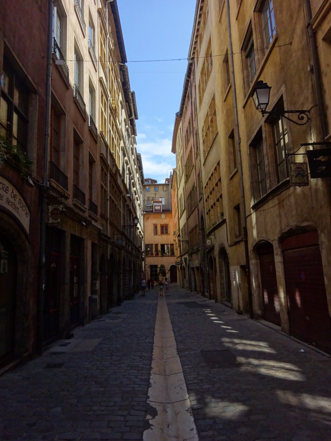Rue dans Lyon. 