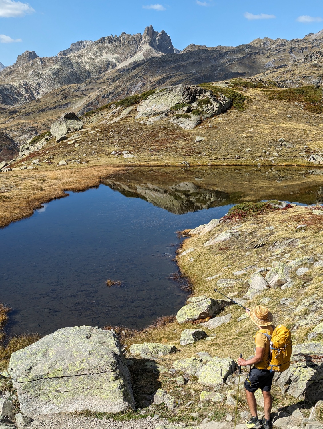 Nous revoici dans la haute Clarée, lac Rond.