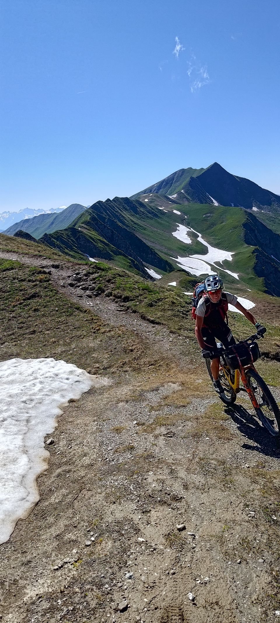 J41 - Mont Jovet, repère des VTTistes.