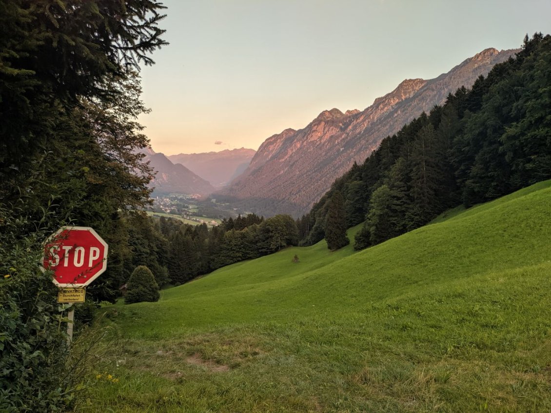 J102 - Stop, on bivouaque ici.