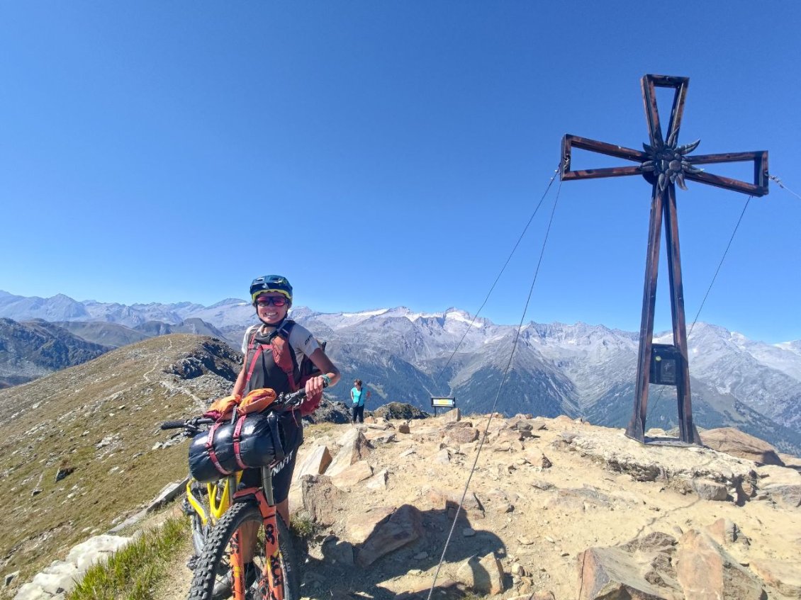 J116 - Seewassernock, avant la longue descente sur Taufers via la station de Speikboden.