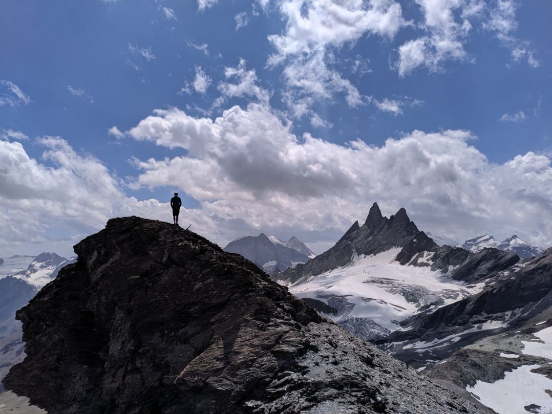 J66 - Mont de l'Etoile, sommet (3369m).