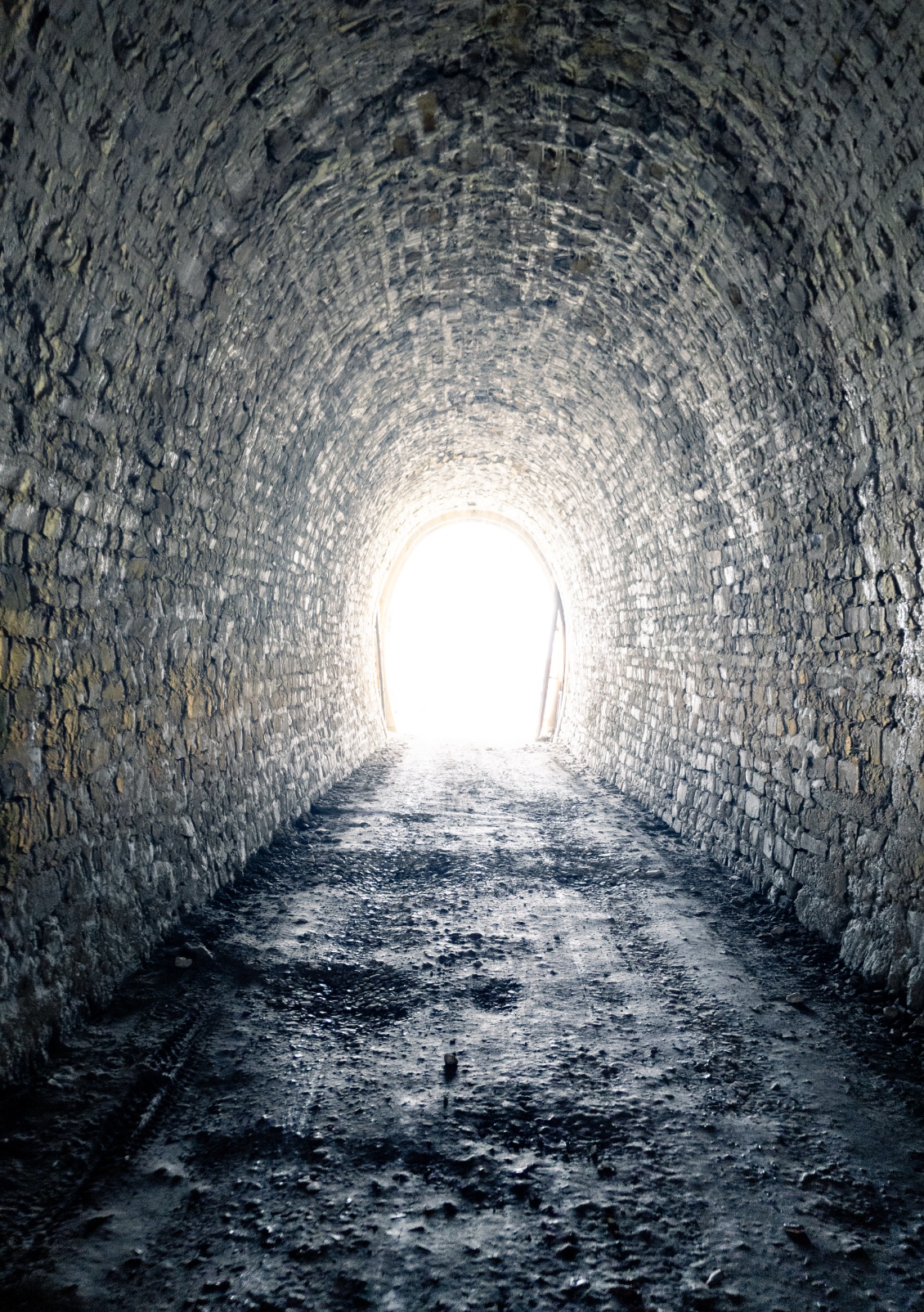 La lumière au bout du tunnel.