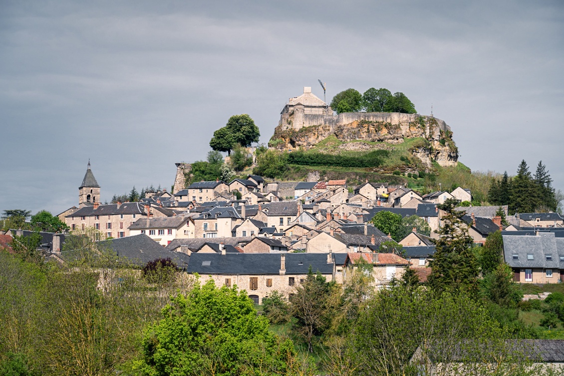 Séverac, le château.