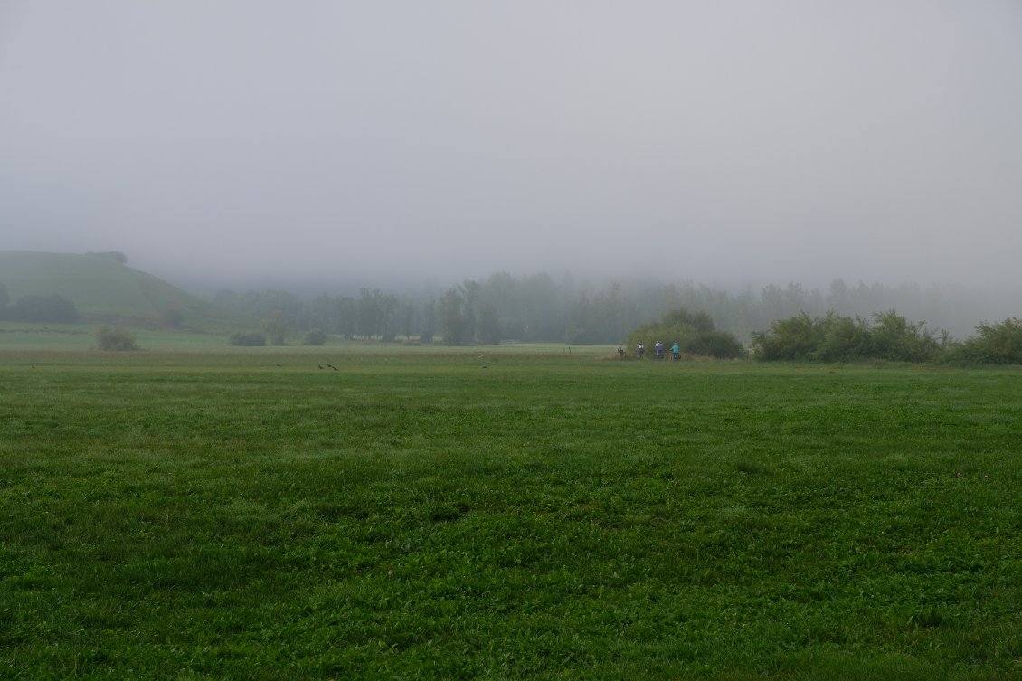 Départ dans le brouillard bien connu de Morteau