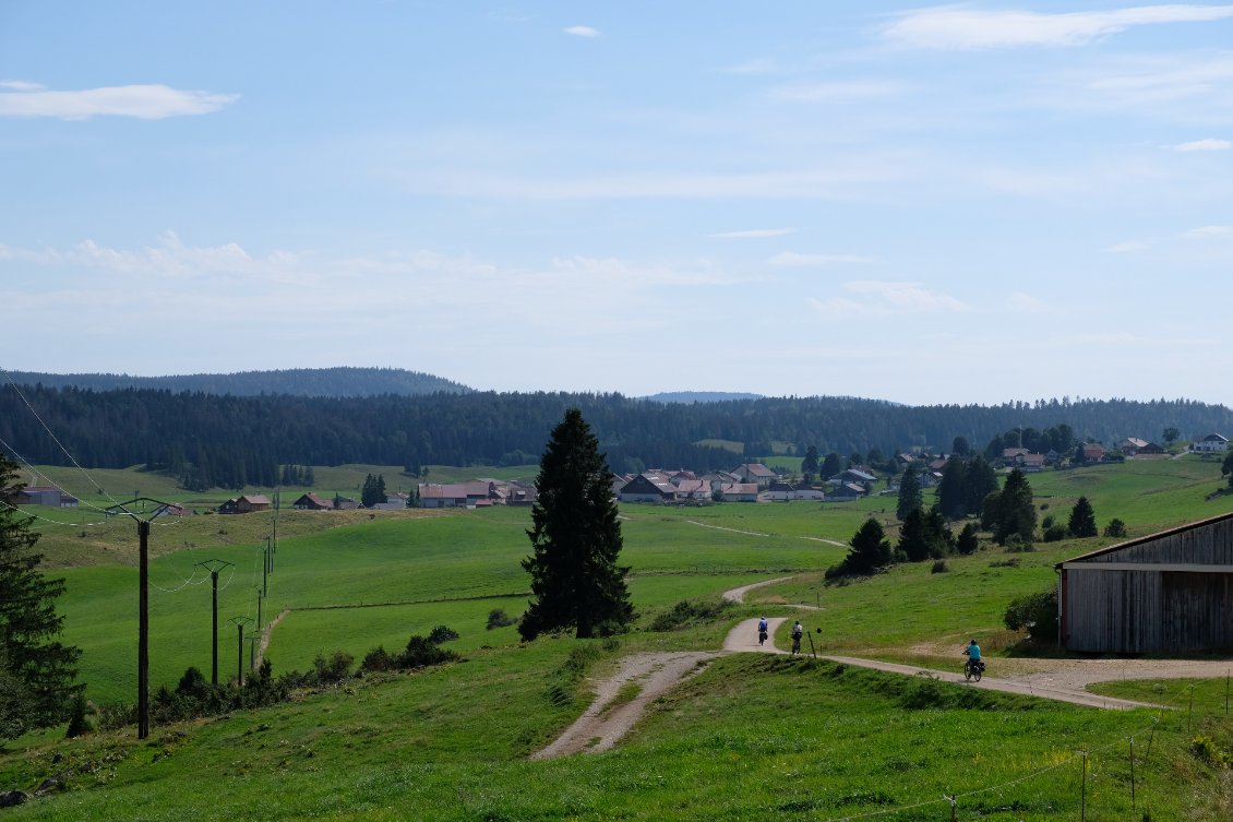 Arrivée aux Pontets