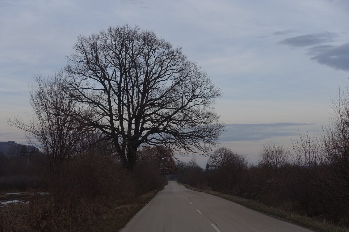 C'est parti pour 140km sur des routes de campagne.