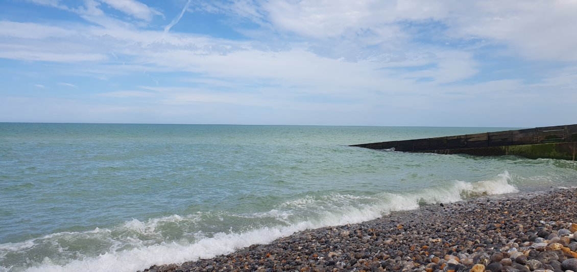 sur cette petite plage nous avons vu un phoque :)