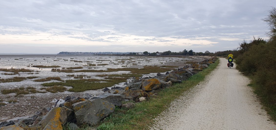 Royan nous voila, encore quelques kilometres mais nous y serons en fin d'après midi