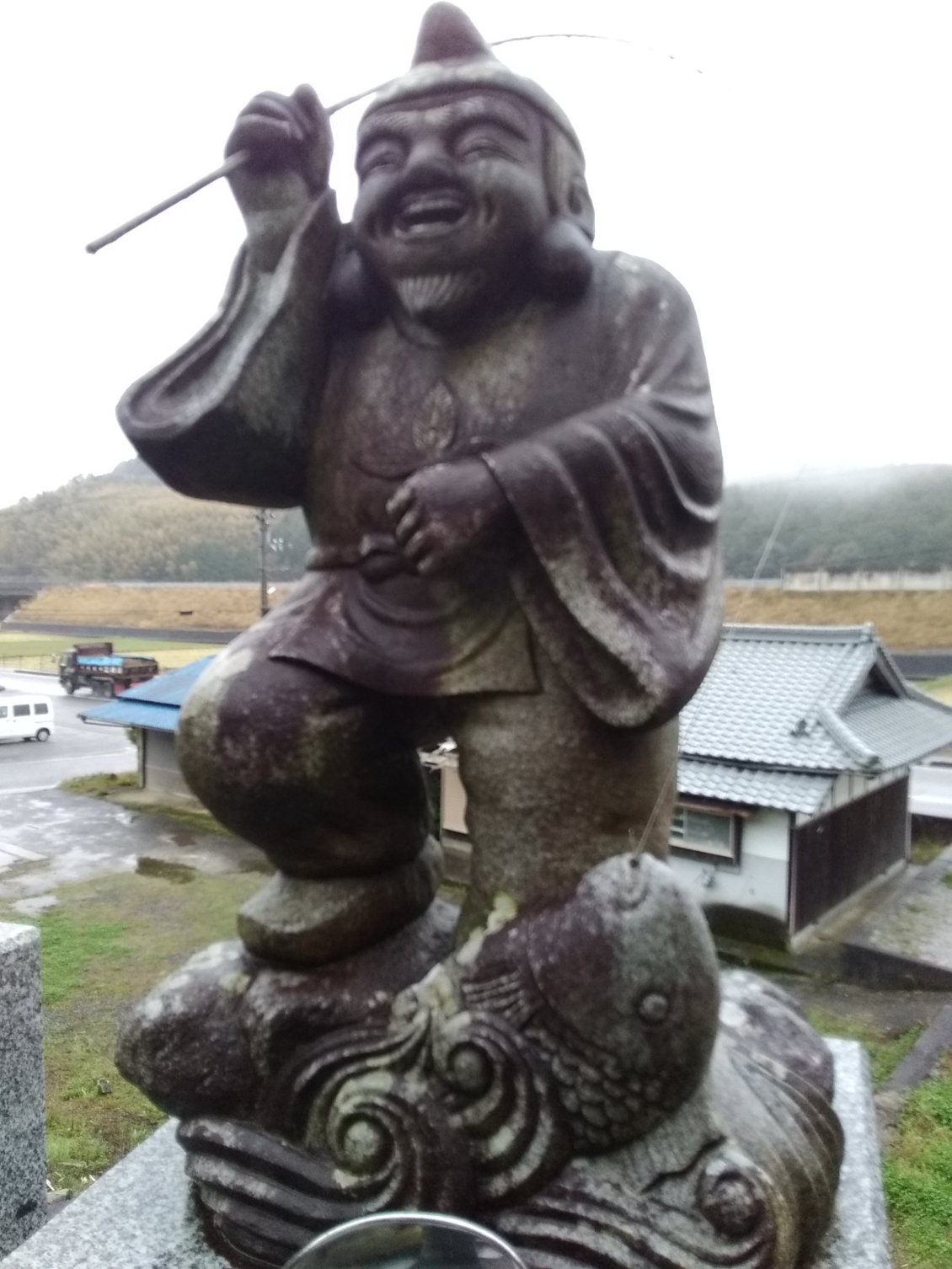 La joie de la pêche.