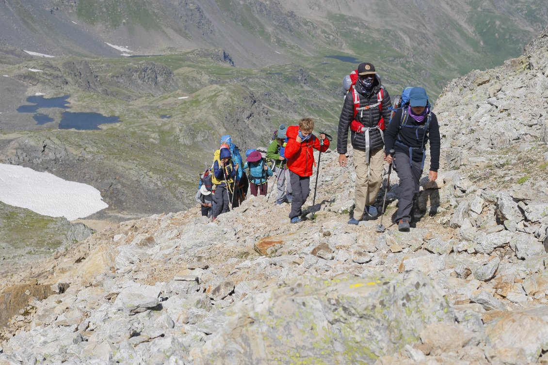 Aller, courage, le col est bientôt là!