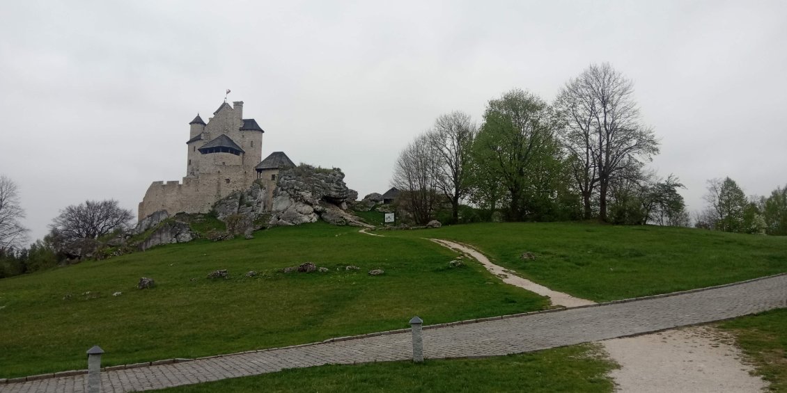 Le château de Bobolice.