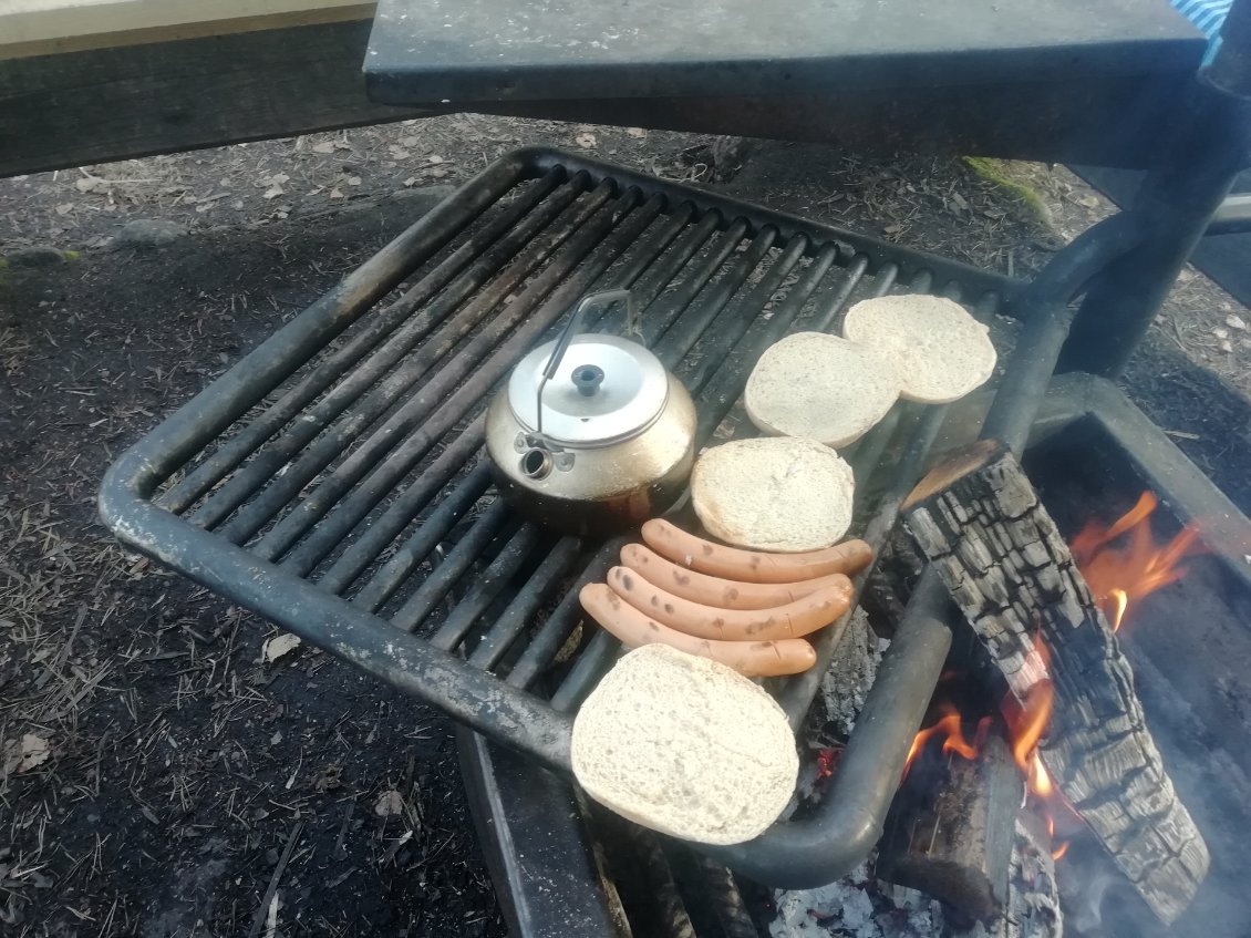 Repas bien équilibré...