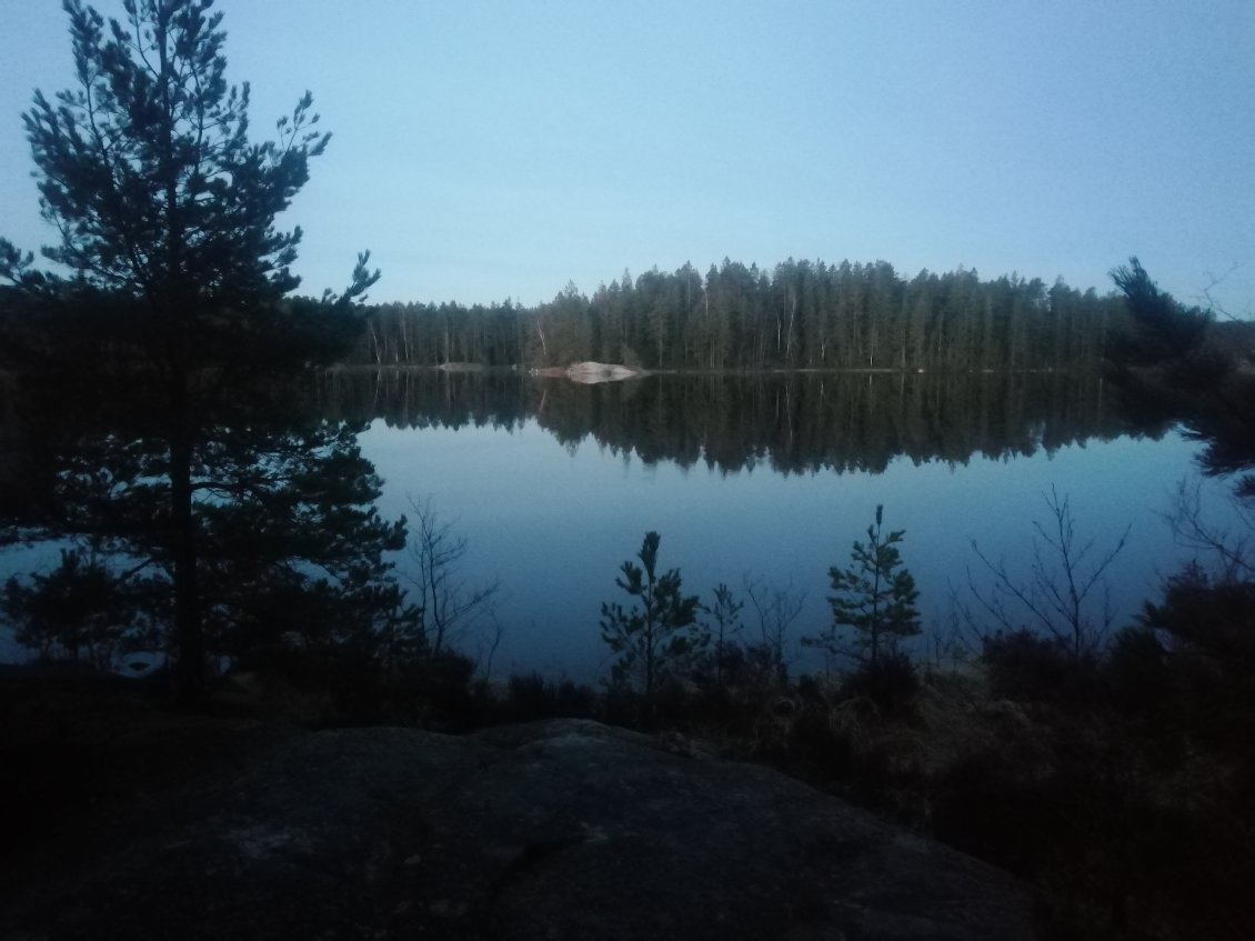 Teijo national parc au petit matin.