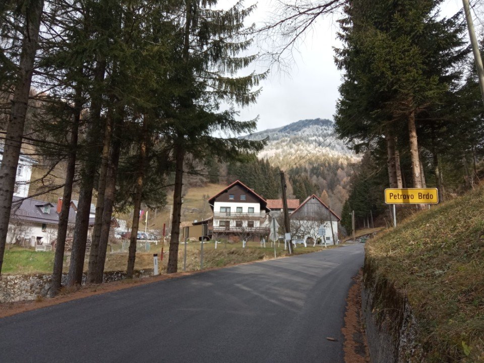 Bientôt en haut du col.