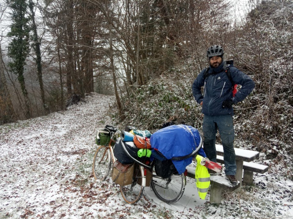 Nos premiers flocons.