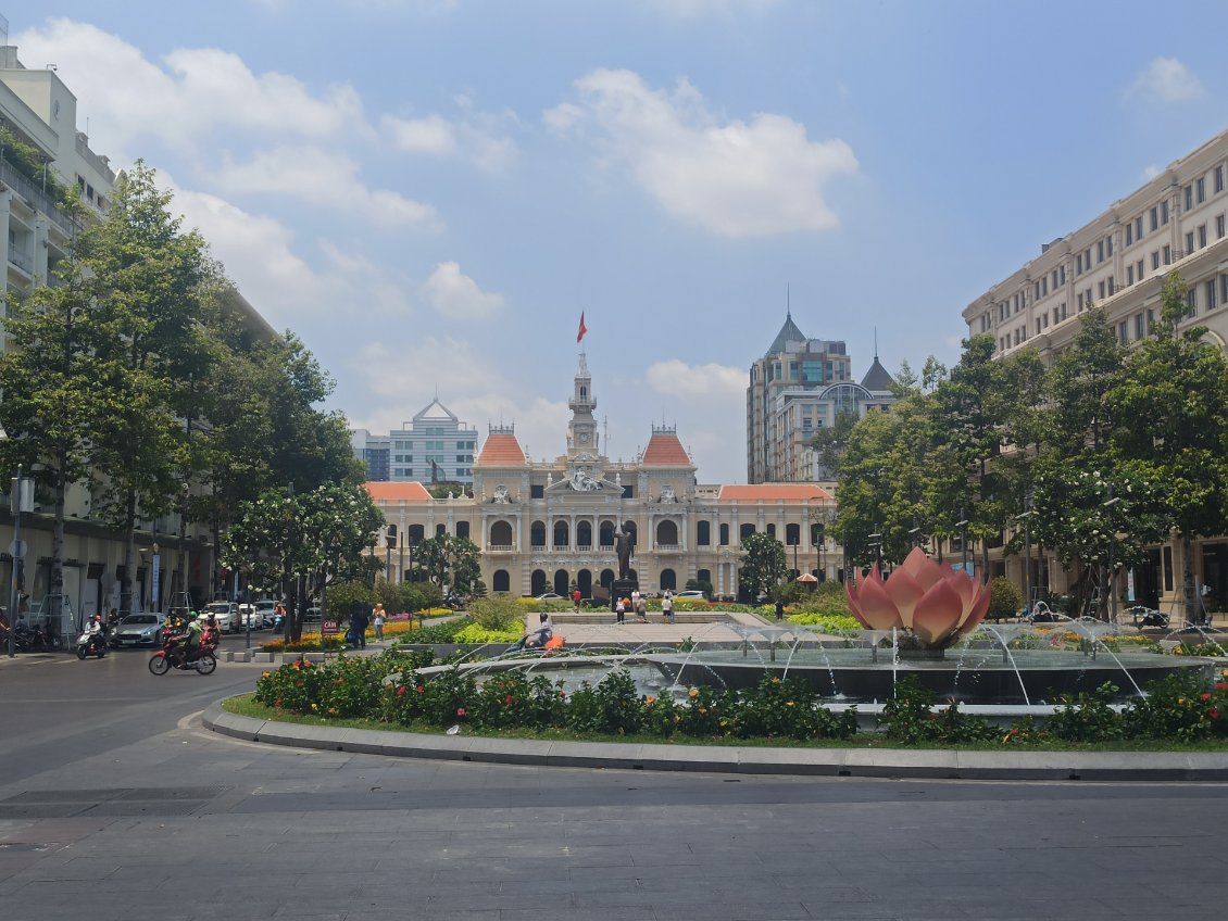 Ho Chi Minh, hôtel de ville.