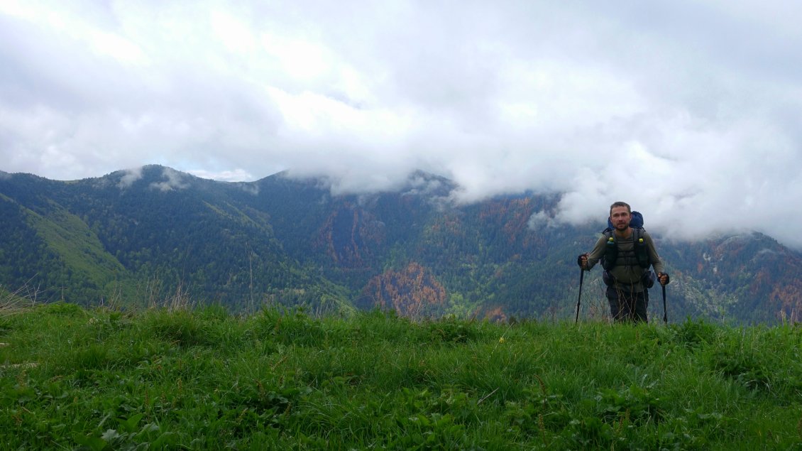 Plus de deux mois après avoir quitté les montagnes bulgares, je retrouve enfin des sensations propres à la montagne.