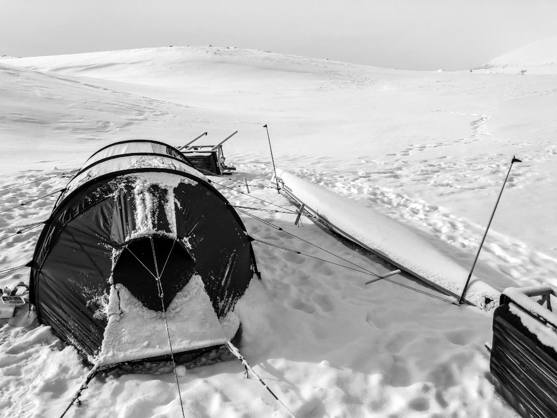 Laponie, hiver et kayaks