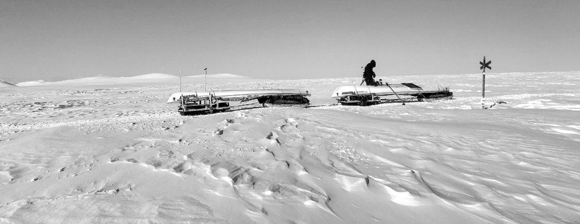 Laponie, hiver et kayaks