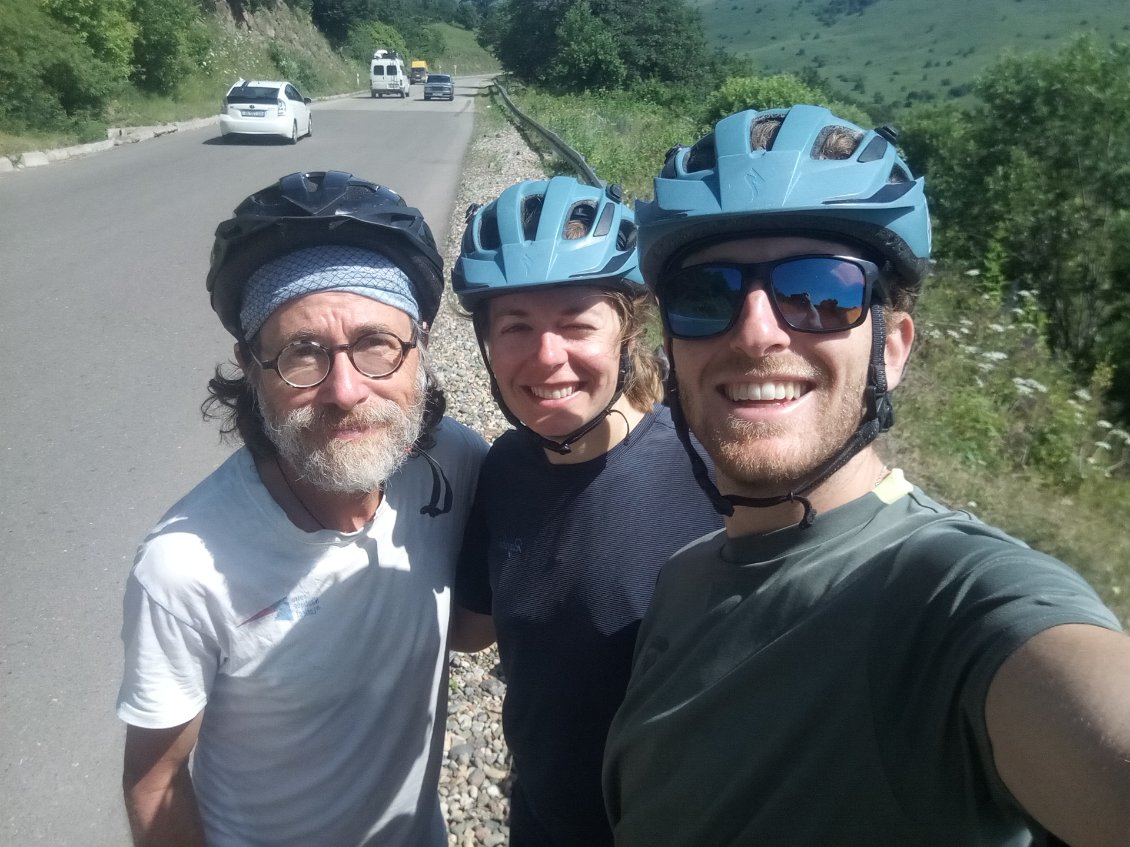 Avec Marie et Romain.