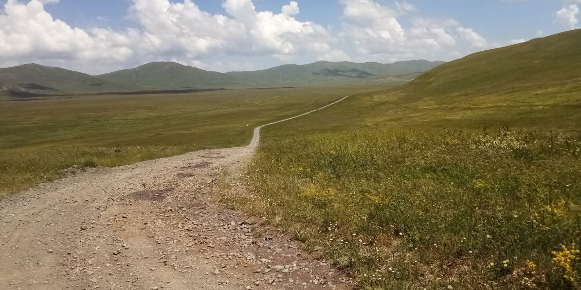 Voilà c'est fait. Je vais tout au bout. Il reste 16 km.