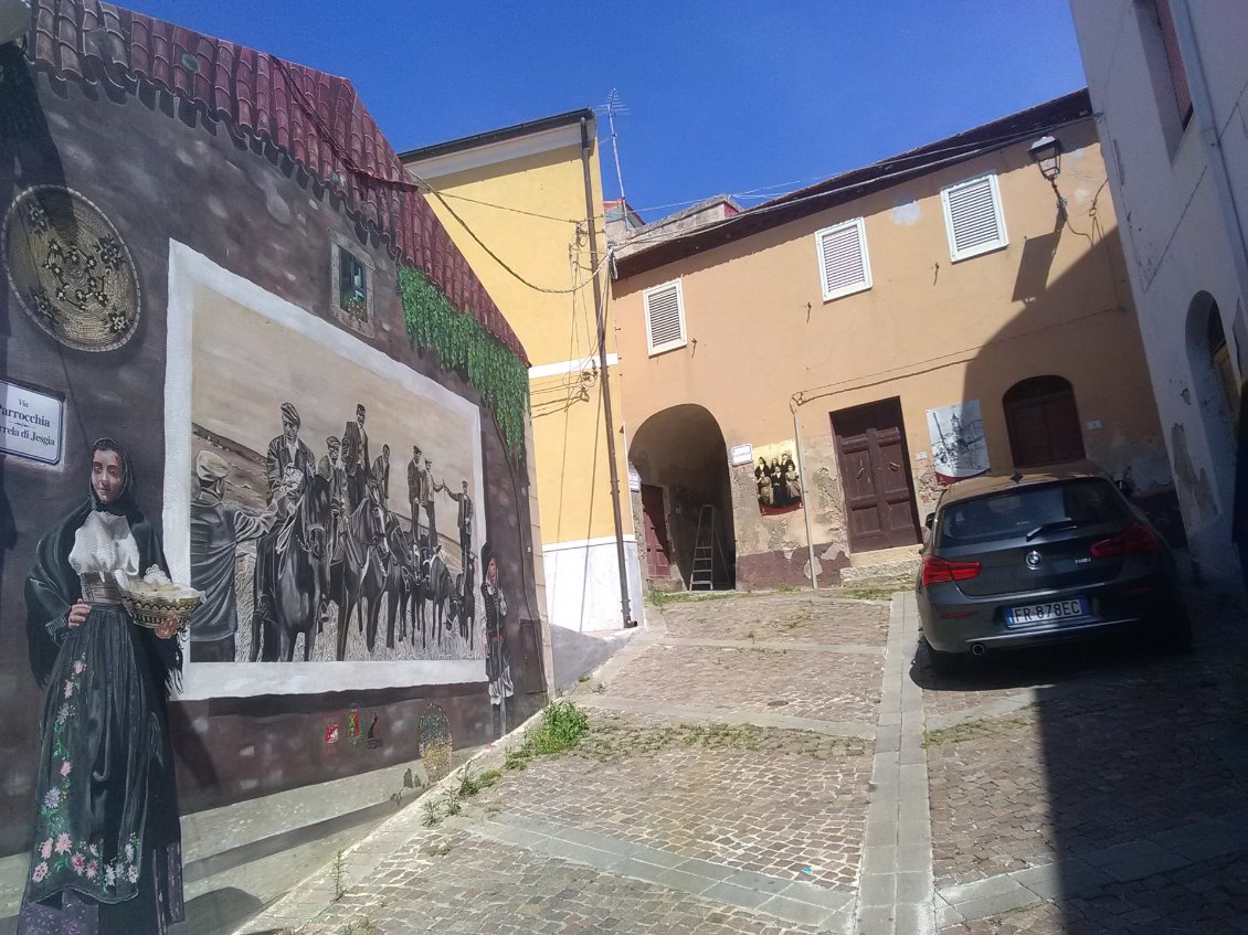 Fresque à Sedini