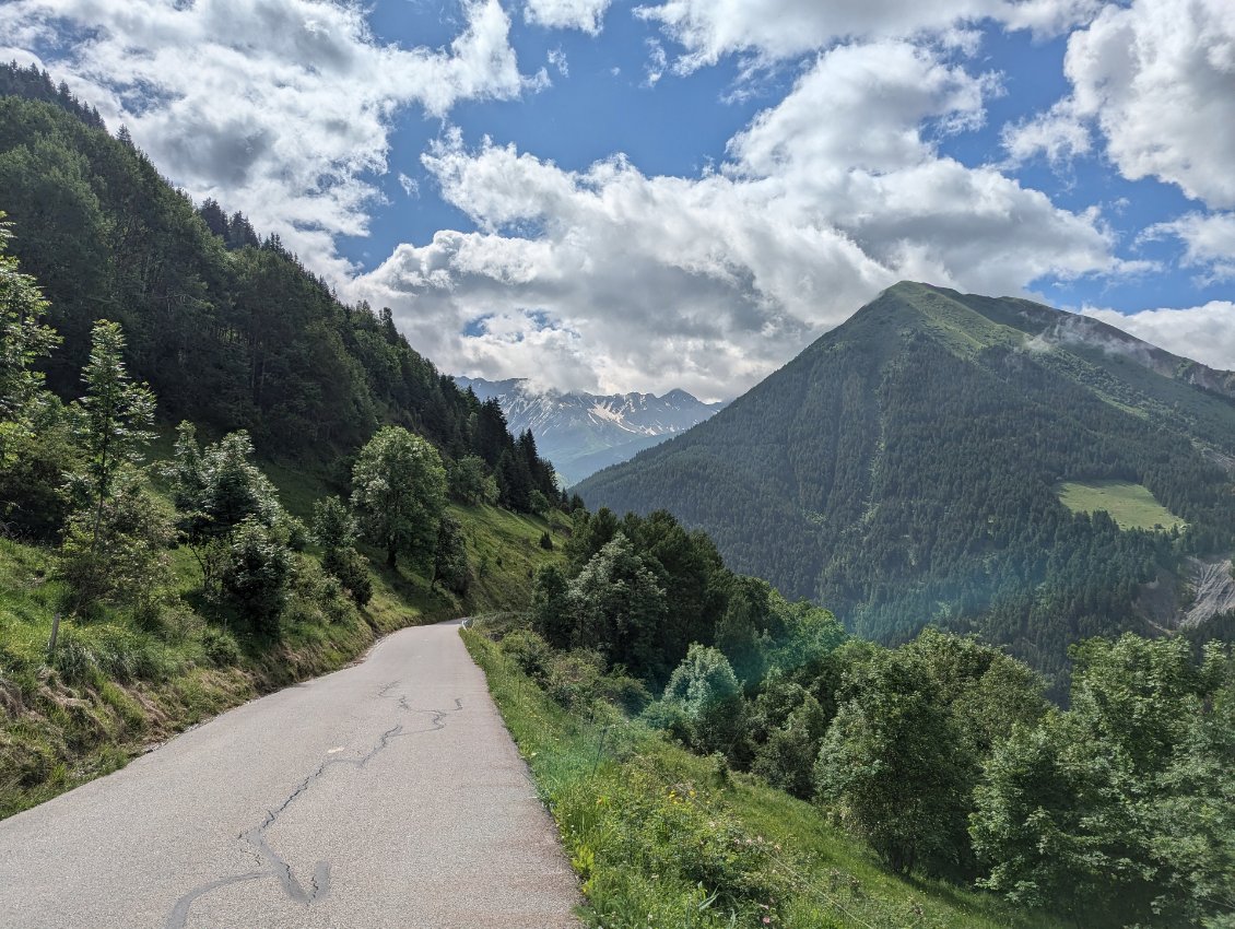 La belle lumière d'après l'orage