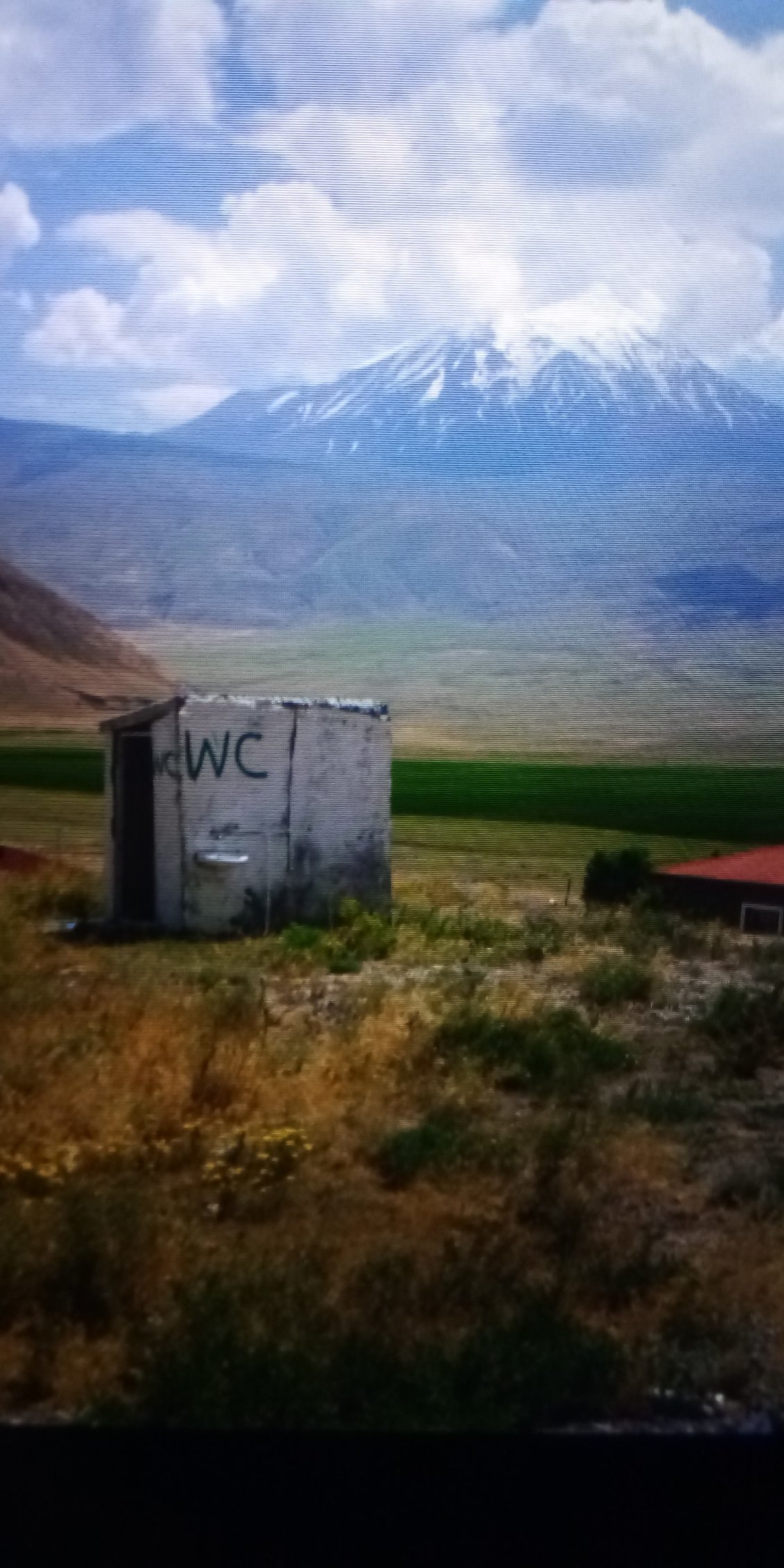 Les toilettes du Mont Ararat.