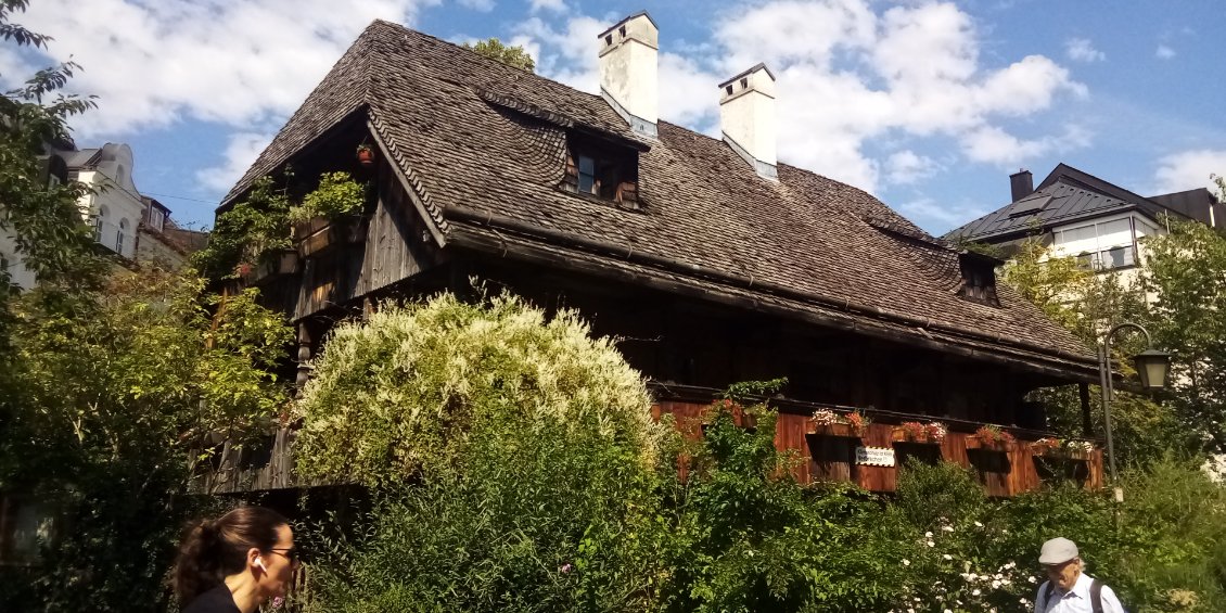 Une ancienne maison traditionnelle.