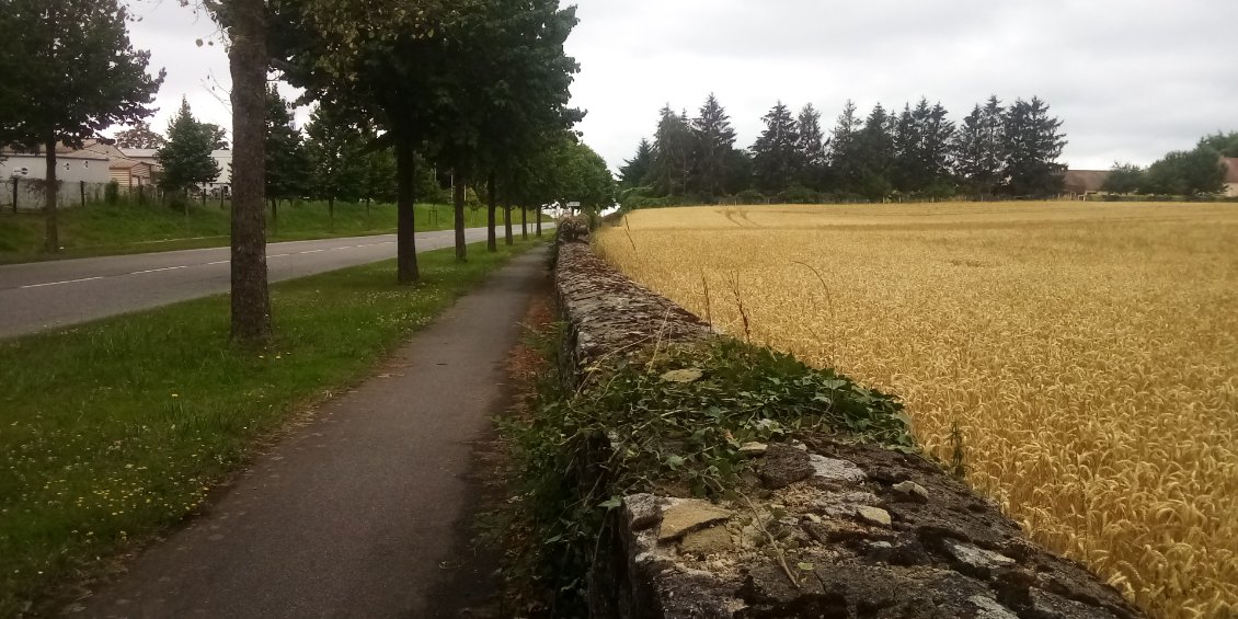 L'arrivée à Alençon.