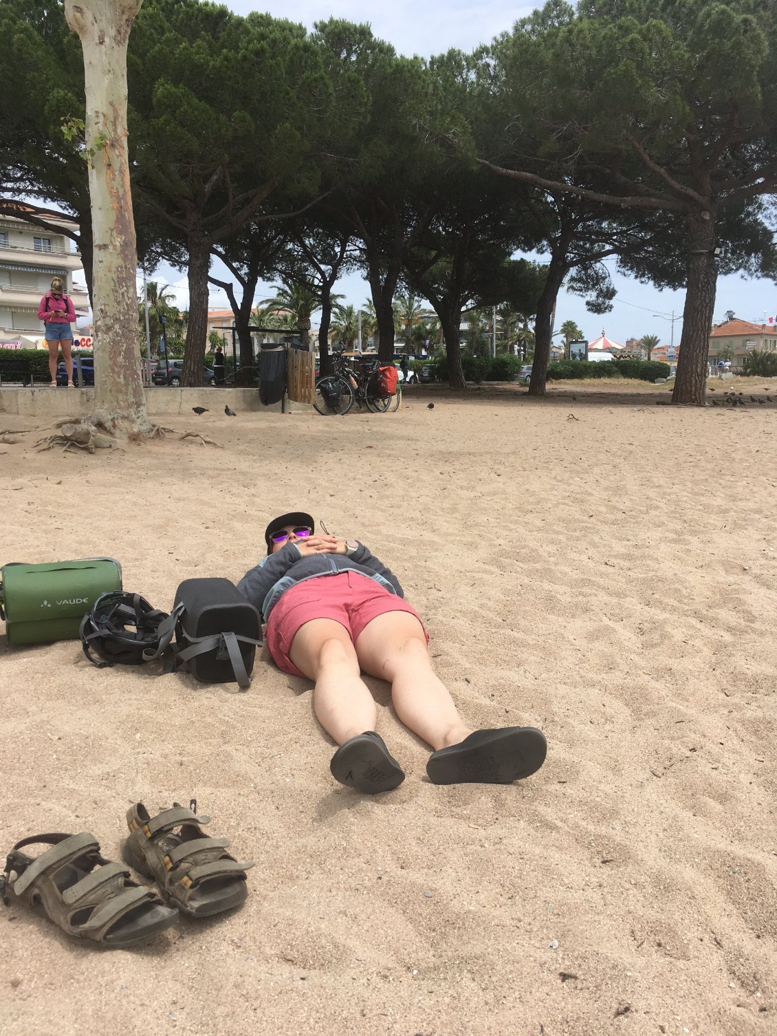 La dernière plage avant de reprendre le train ...