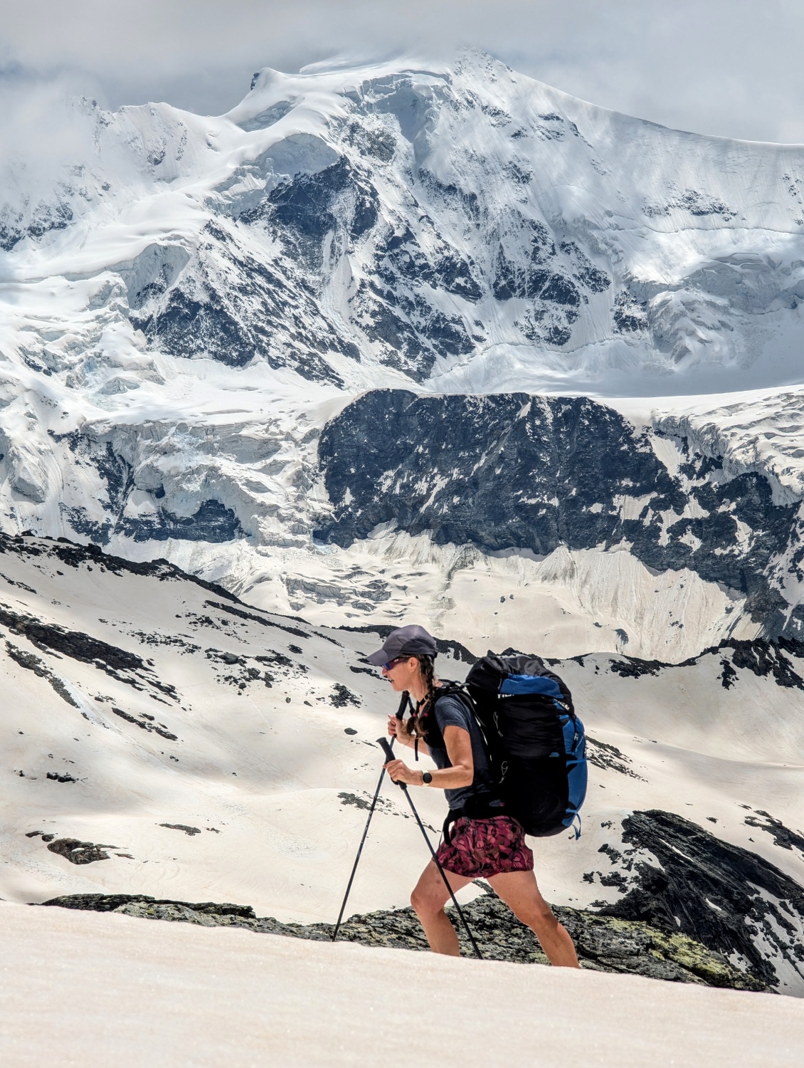 La Suunto 9 Peak Pro dans les montagnes du Valais suisse.