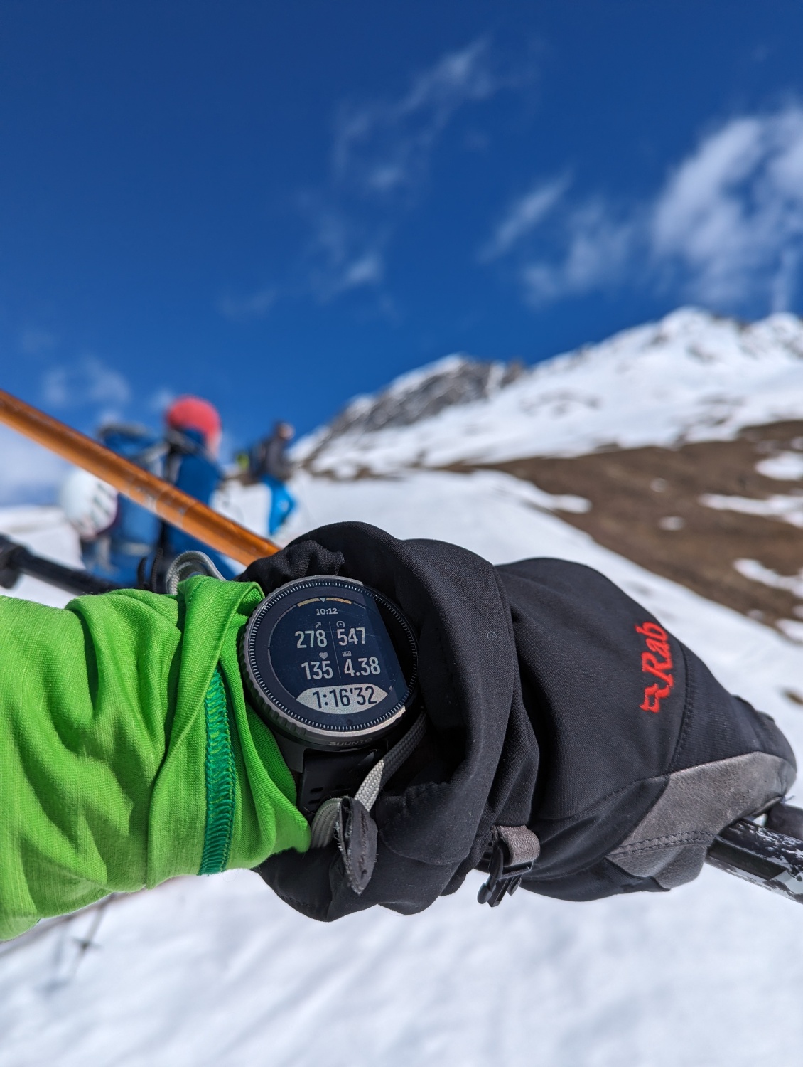 À ski de randonnée