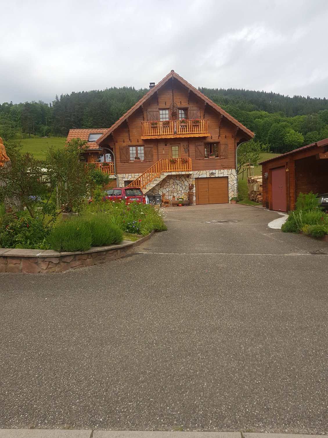 De beaux chalets rencontrés.