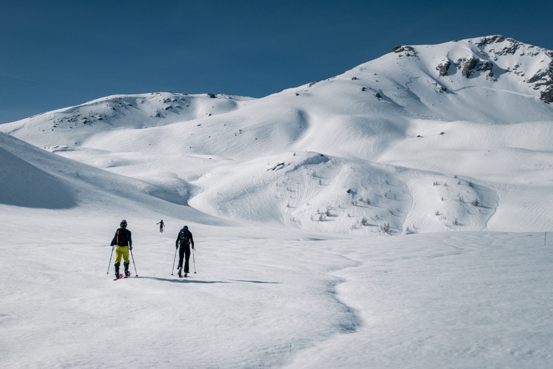 Nouvelle journée de ski.