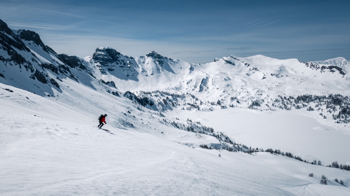 Puis vers le lac d'Allos.