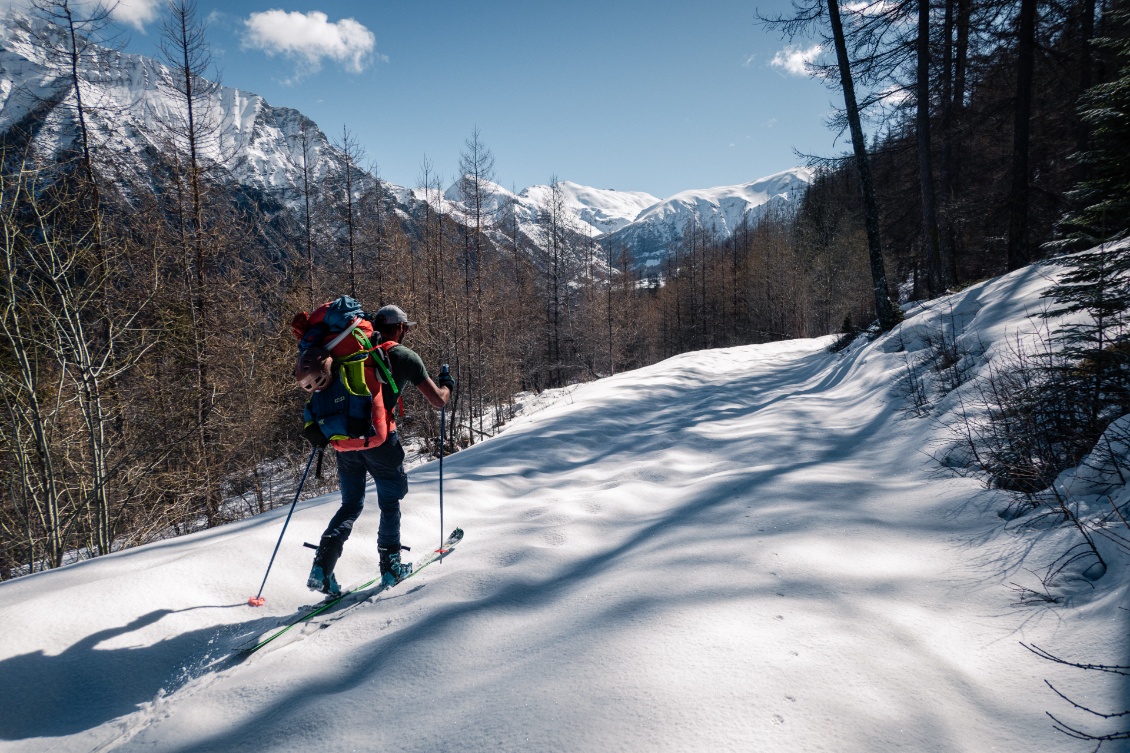 On chausse enfin les skis...