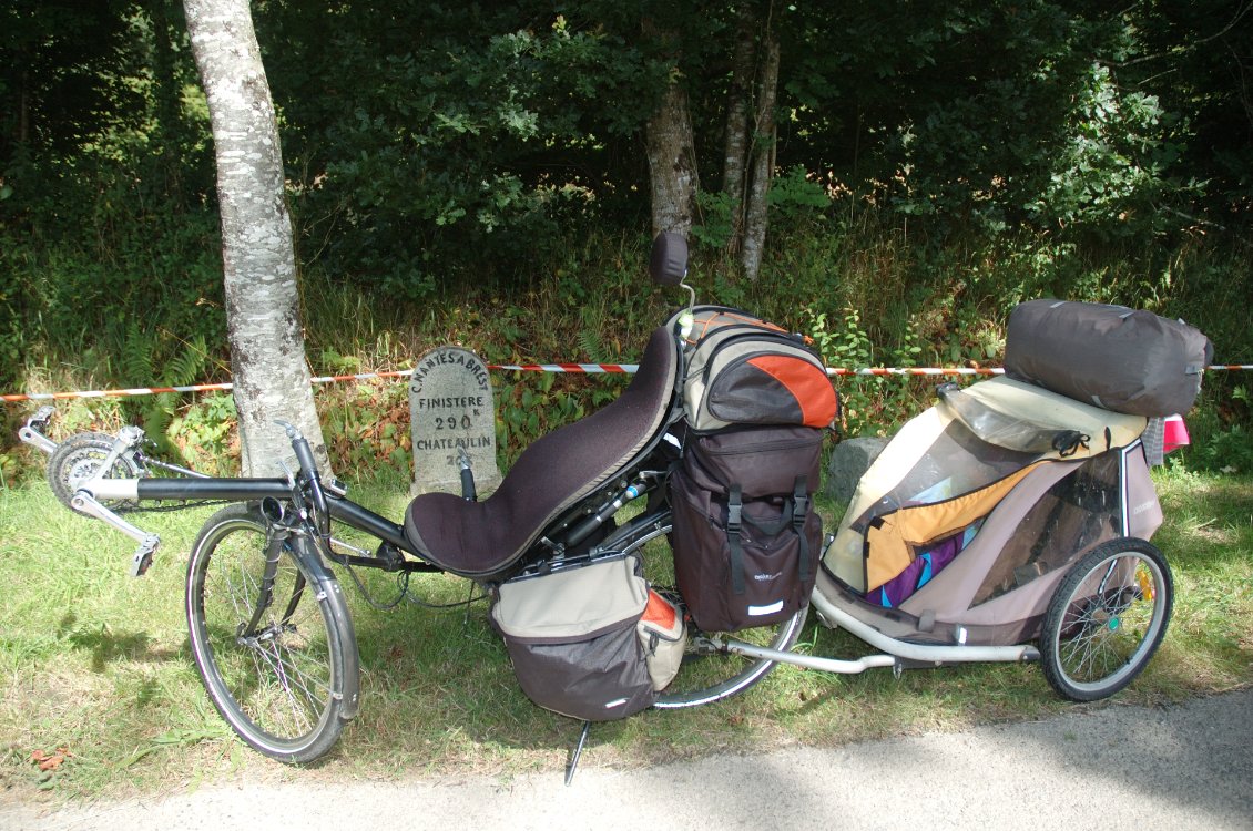 Canal Nantes-Brest en cyclo-camping 2012