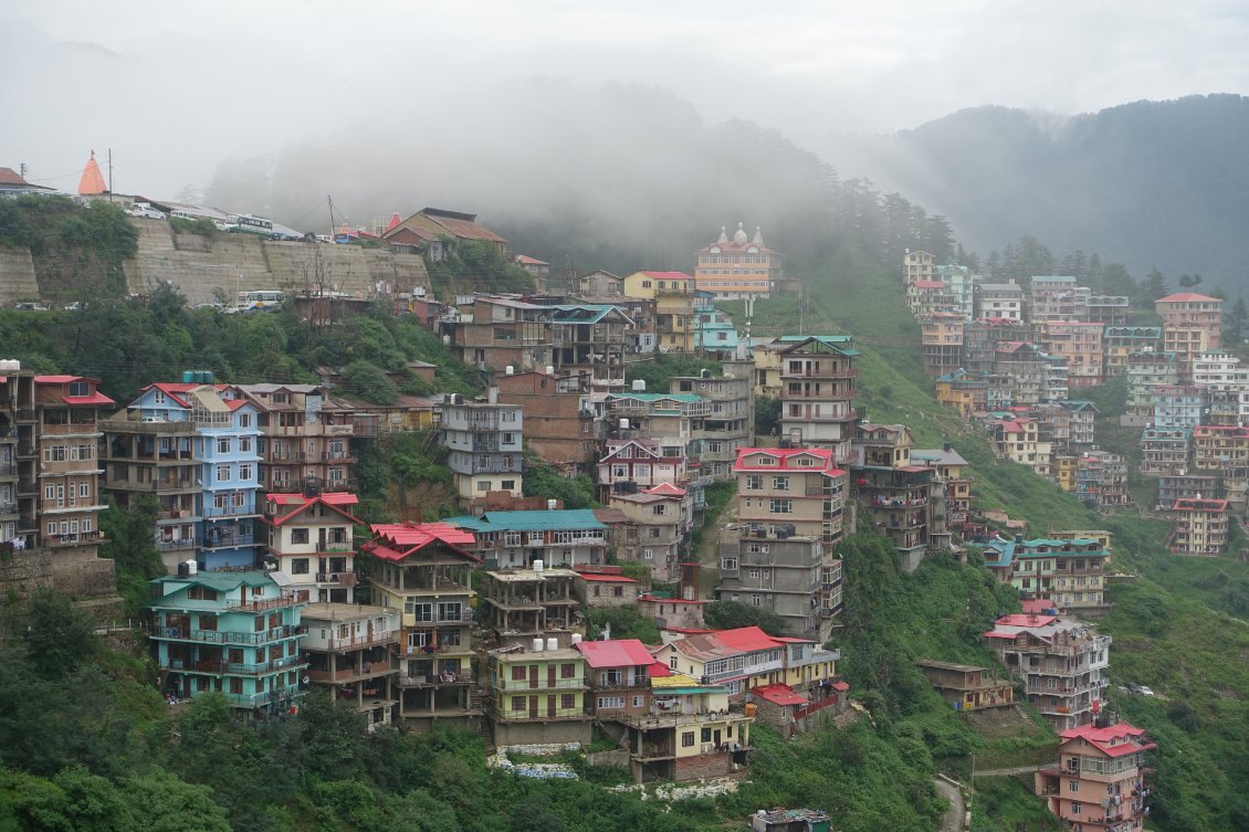 Shimla, sous la mousson