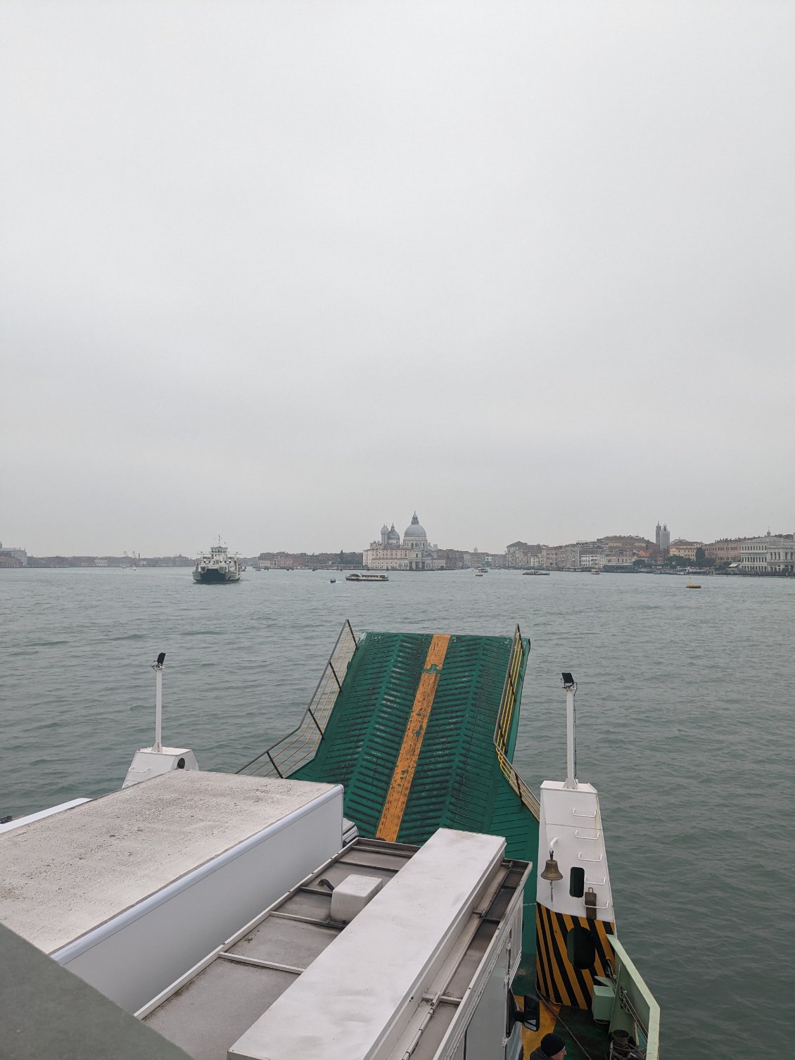 Arrivée à Venise en ferry