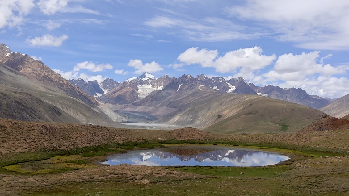 Miroir d'altitude pour des sommets de plus de 6000m. d'altitude