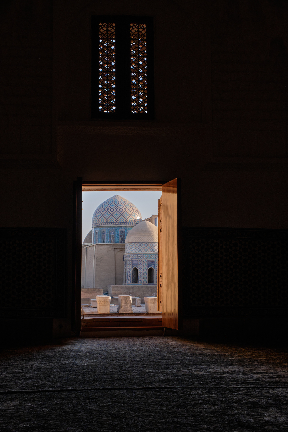 Ouzbekistan-Nécropole Chah-e-Zindeh, Samarcande