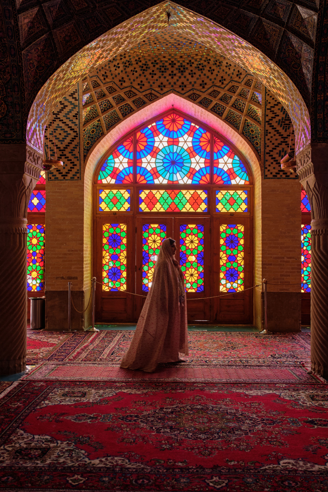 Iran - Mosquée rose à Shiraz