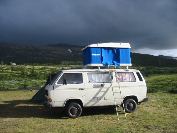 tente maggiolina avec echelle telescopique facile a ranger 