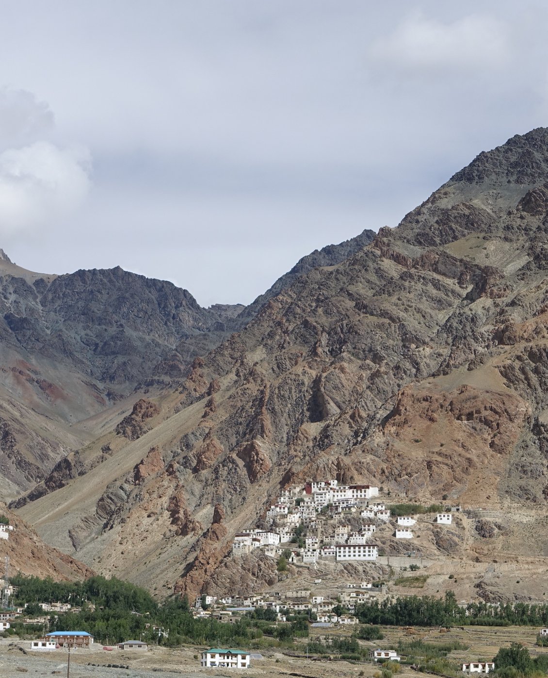 Le monastère de Karsha Gompa.