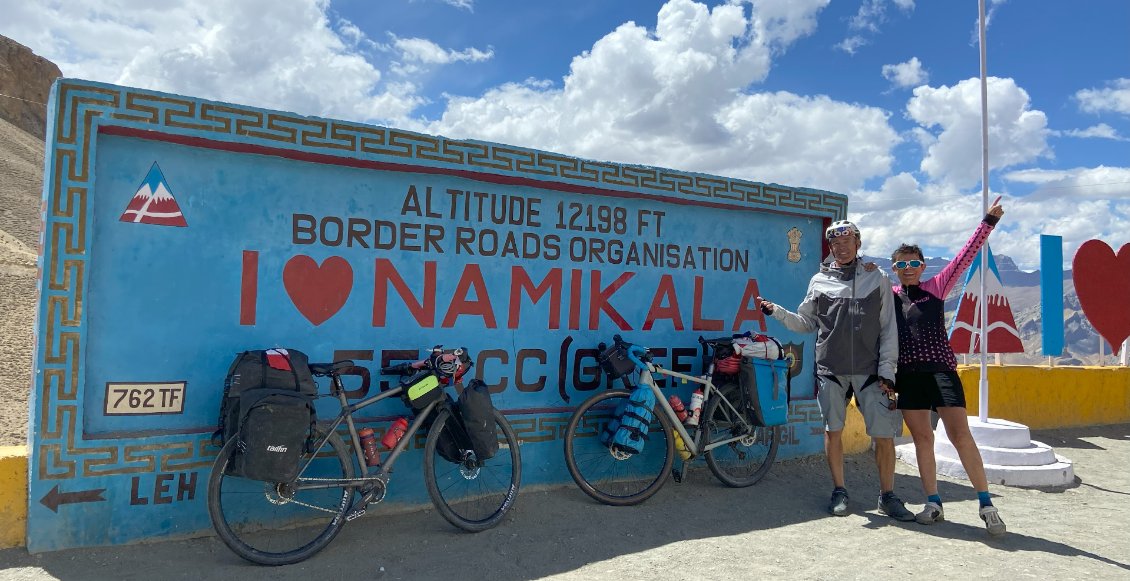 Enfin, on arrive au col. Namikala Pass, 3718m.